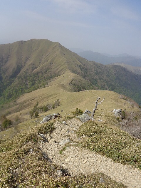  剣山5/28〜5/29 「剣山頂ヒュッテから次郎笈〜見越し登山口へ」_b0326303_08575449.jpg