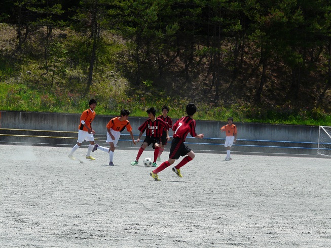 中学サッカー 練習試合_d0010630_2073794.jpg