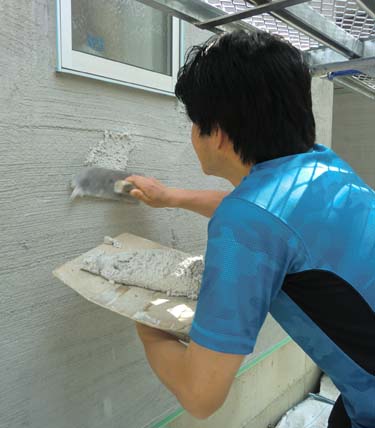 【家づくり】　外壁の塗り壁体験_c0293787_15451089.jpg