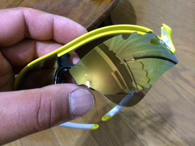 金栄堂サポート:善波昭選手 OAKLEY RADARLOCK用金栄堂オリジナルFactレンズインプレッション!_c0003493_11293975.jpg