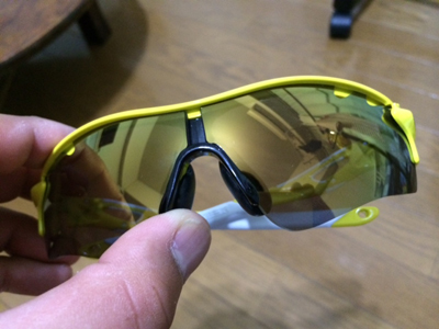 金栄堂サポート:善波昭選手 OAKLEY RADARLOCK用金栄堂オリジナルFactレンズインプレッション!_c0003493_11295090.jpg