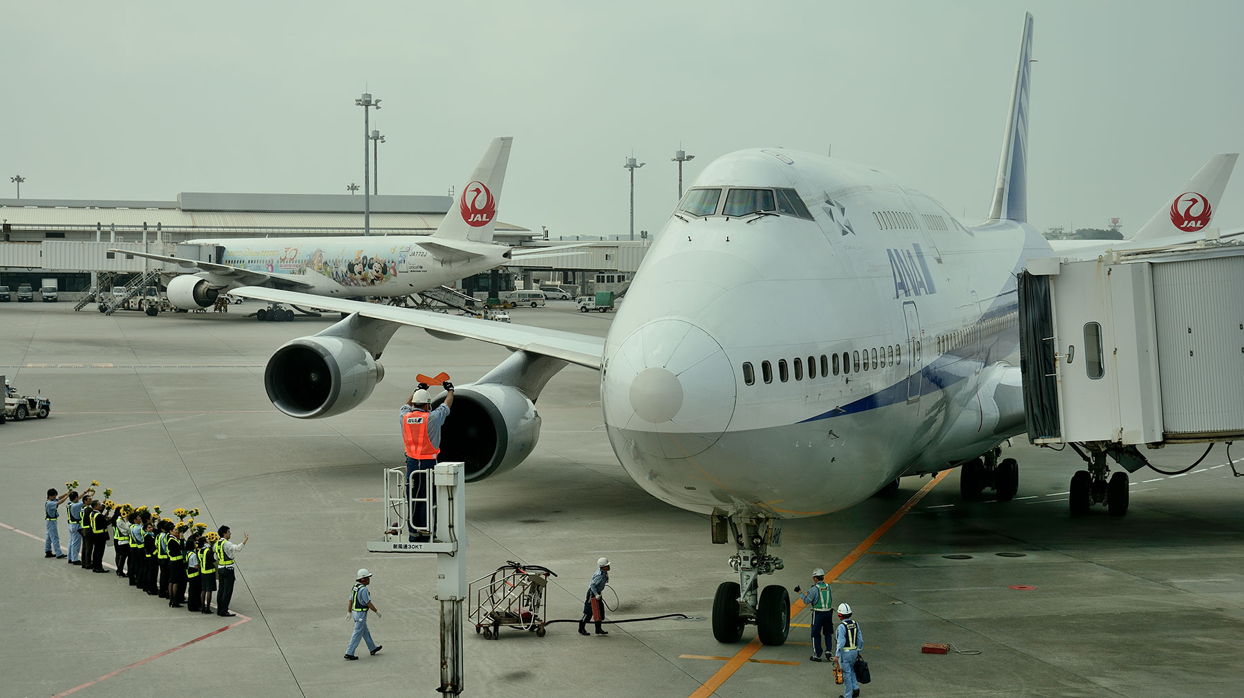 BOEING 747-400D / JA8961 -ANAジャンボラストフライト：01