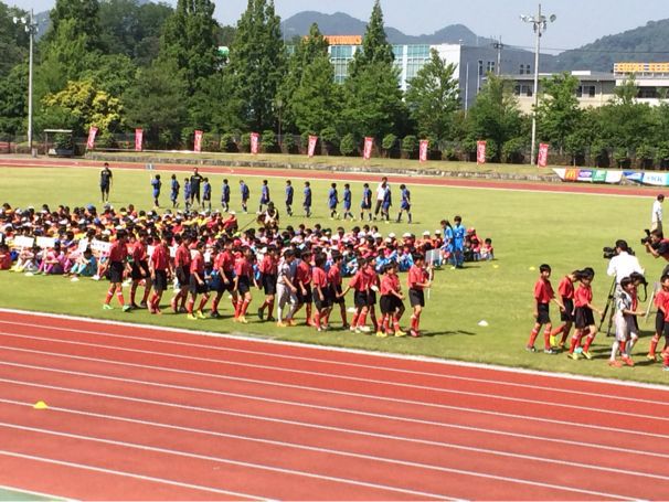 全日本少年サッカー栃木県大会開会式 ｓコーチのサッカー日記 Y 頑張れ大谷北ｆｃ