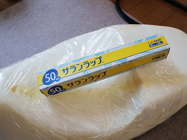 今日もシグナス整備　その５・・・シート張替え_d0050693_10355491.jpg