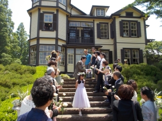 横浜山手　外交官の家の結婚式披露宴(6/4)_c0200361_21475727.jpg