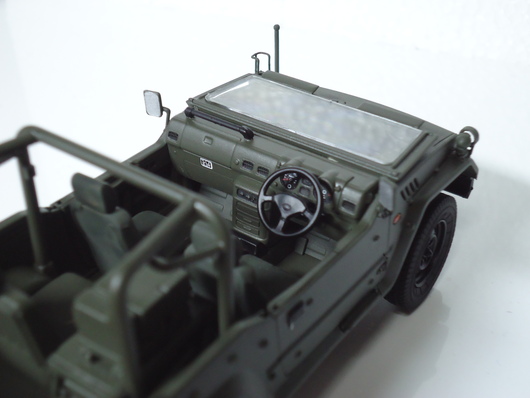 モノクローム・陸上自衛隊 1/2tトラック 2006 : 燃やせないごみ