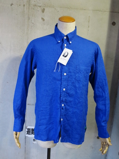 James Mortimer ・・・ LINEN B/D SHIRTS!★!今夏・注目の大人シャツ・其の②🎶_d0152280_20151926.jpg