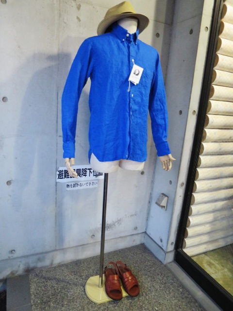 James Mortimer ・・・ LINEN B/D SHIRTS!★!今夏・注目の大人シャツ・其の②🎶_d0152280_20154377.jpg