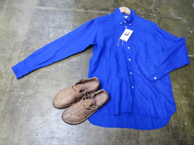 James Mortimer ・・・ LINEN B/D SHIRTS!★!今夏・注目の大人シャツ・其の②🎶_d0152280_21594158.jpg