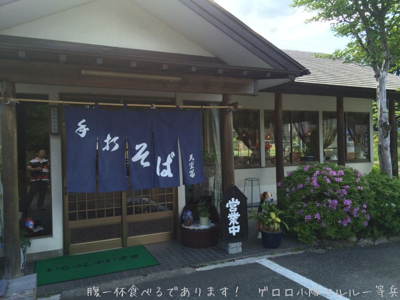 栃木那須に来たら、蕎麦たべなきゃナッスーッ！　栃木県那須町　天坐留_b0098884_20193970.jpg