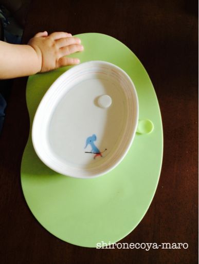 赤ちゃんが食器を落とさないために Shironecoya Maro 赤ちゃんが食器を落とさないために Shironecoya Maro