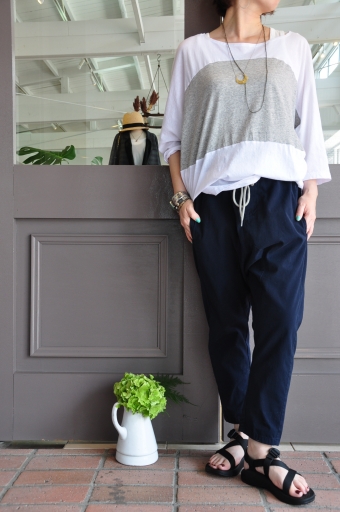 ゆるさの中にもオシャレを・・・ bassike_e0127399_1519378.jpg