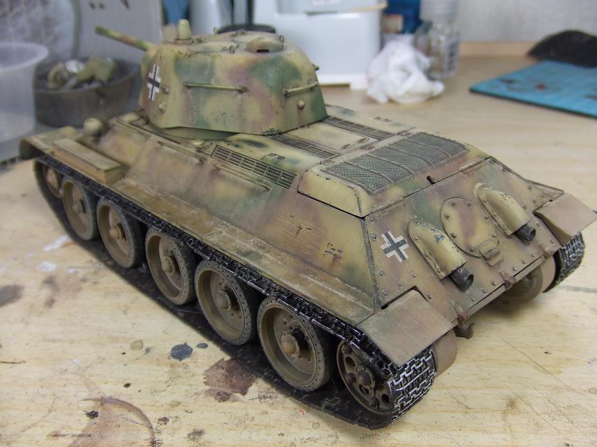 Doragonに負けてね～ぜ!!　～TAMIYA　T34-76鹵獲仕様_d0215815_1451731.jpg