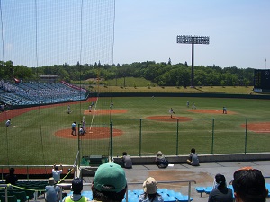 高校野球　中国大会準決勝_a0071926_19092763.jpg