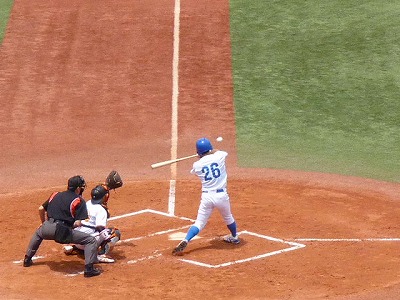 拓殖大対青学大 5月23日 東都大学野球1部 前半_b0166128_18165915.jpg