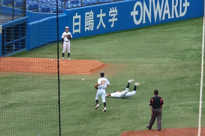 拓殖大対青学大 5月23日 東都大学野球1部 前半_b0166128_20432753.jpg