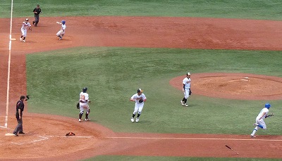 拓殖大対青学大 5月23日 東都大学野球1部 前半_b0166128_20471888.jpg