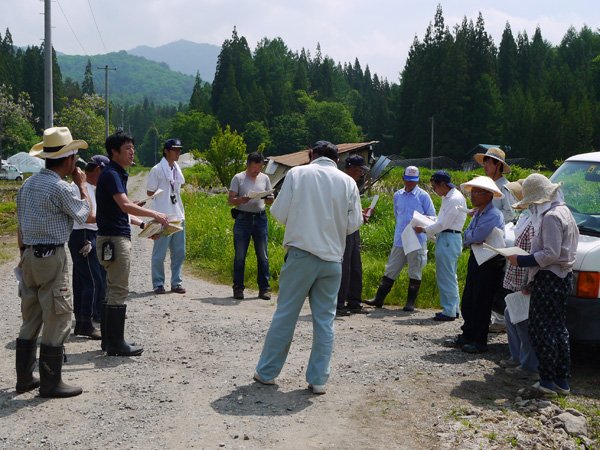 カスミソウのあぜ道講習会！_f0329538_14303288.jpg