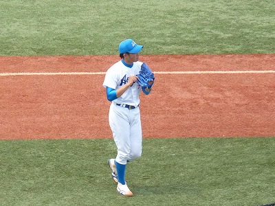 拓殖大対青学大 5月23日 東都大学野球1部 後半_b0166128_1147737.jpg