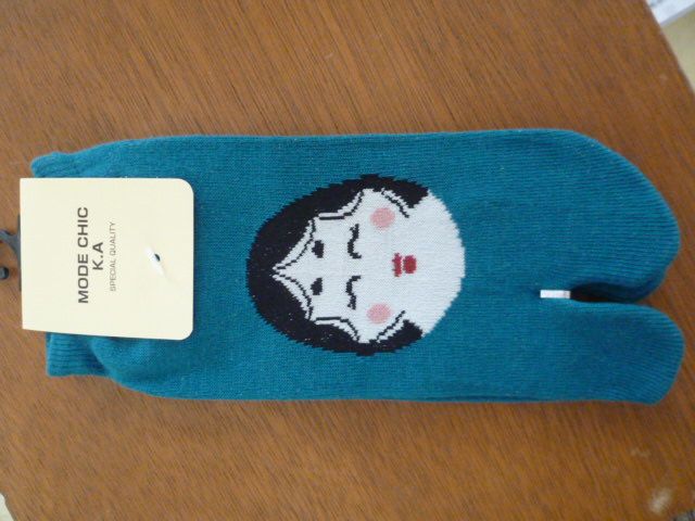 おかめひょっとこ靴下_d0156706_17344427.jpg