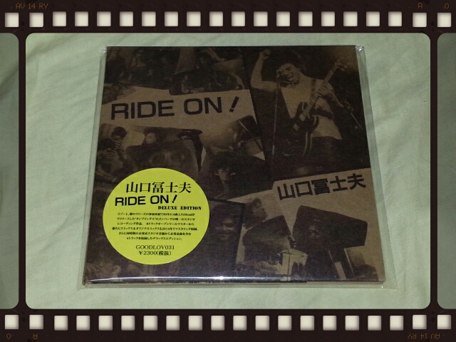 山口冨士夫 / RIDE ON! DELUXE EDITION_b0042308_11235373.jpg