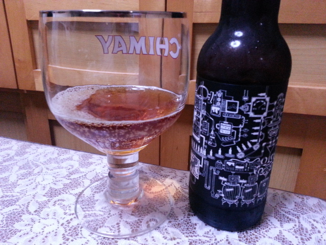昨夜のビールVol.140 ブリュードッグ ミックステープ 8 樽熟成 バーレイワイン 330ml¥1,600_b0042308_1172026.jpg