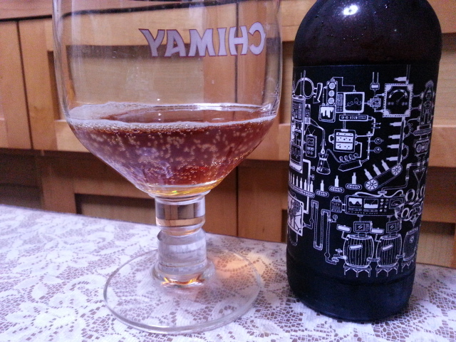 昨夜のビールVol.140 ブリュードッグ ミックステープ 8 樽熟成 バーレイワイン 330ml¥1,600_b0042308_1172936.jpg