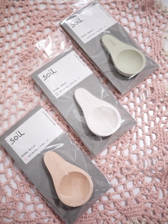 【ゆきねこ雑貨店】soilソイル CHA-SAJI茶さじ 珪藻土乾燥剤茶葉自然素材。_a0143140_23434084.jpg