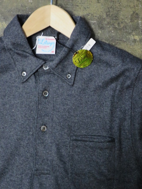 まさしくフランス・カットソーのHi BRAND(王道)です。。。Le Troyes B/D SOLID POLO_d0152280_3505379.jpg