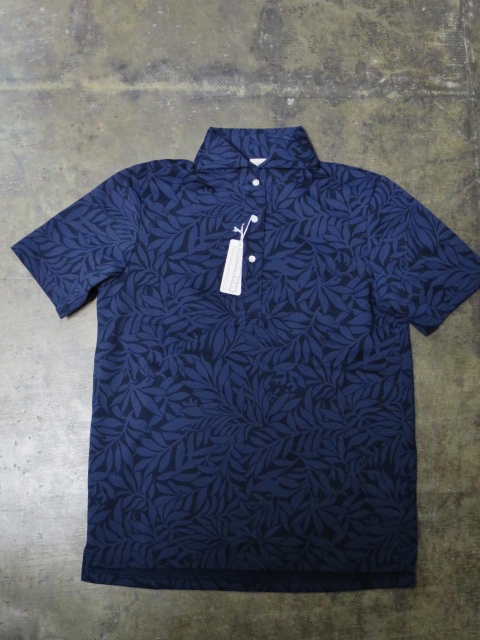 大人のRING JACKET より・・・小粋で渋線なWIDEカラー 花柄POLO!★!_d0152280_443338.jpg