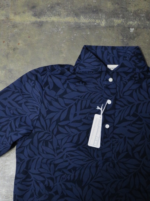 大人のRING JACKET より・・・小粋で渋線なWIDEカラー 花柄POLO!★!_d0152280_443982.jpg
