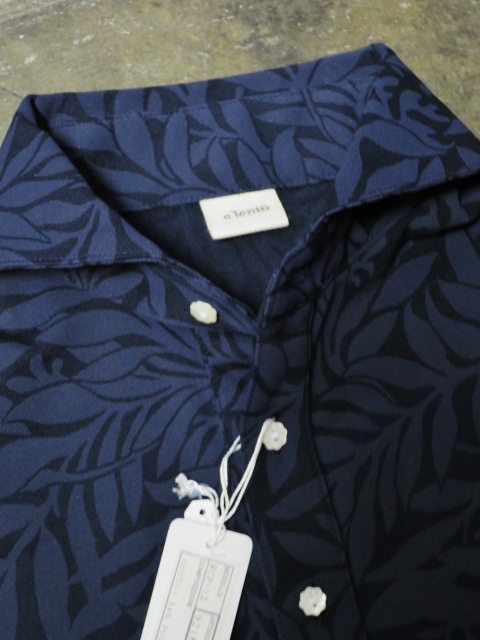 大人のRING JACKET より・・・小粋で渋線なWIDEカラー 花柄POLO!★!_d0152280_444733.jpg