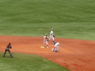 青学大対中央大　５月２７日　東都大学野球部　プレーオフ_b0166128_1125486.jpg