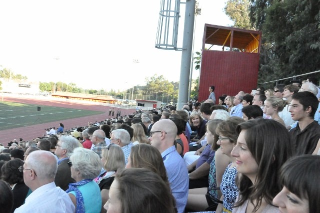 アメリカの高校の卒業式その２ L A B Style