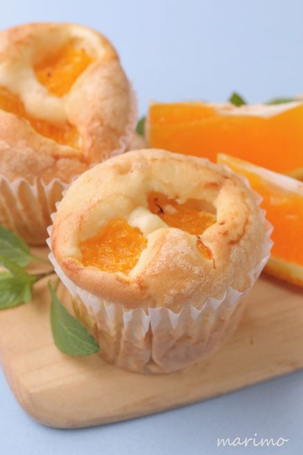 卵 乳製品不使用 オレンジのカップケーキの作り方 リクエストレシピ ２１ Marimo Cafe