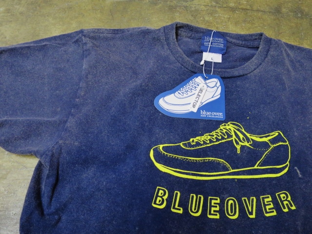 BLUE OVER ・・・ SNEAKER LIKE なNICE ★ なPRINT TEE!♪!_d0152280_21421064.jpg
