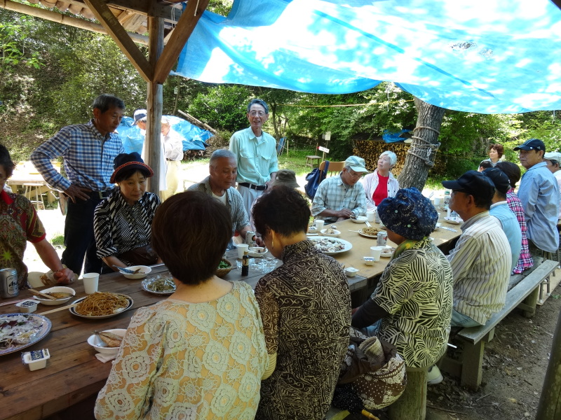 地域交流会2014    in　　孝子の森_c0108460_01425168.jpg