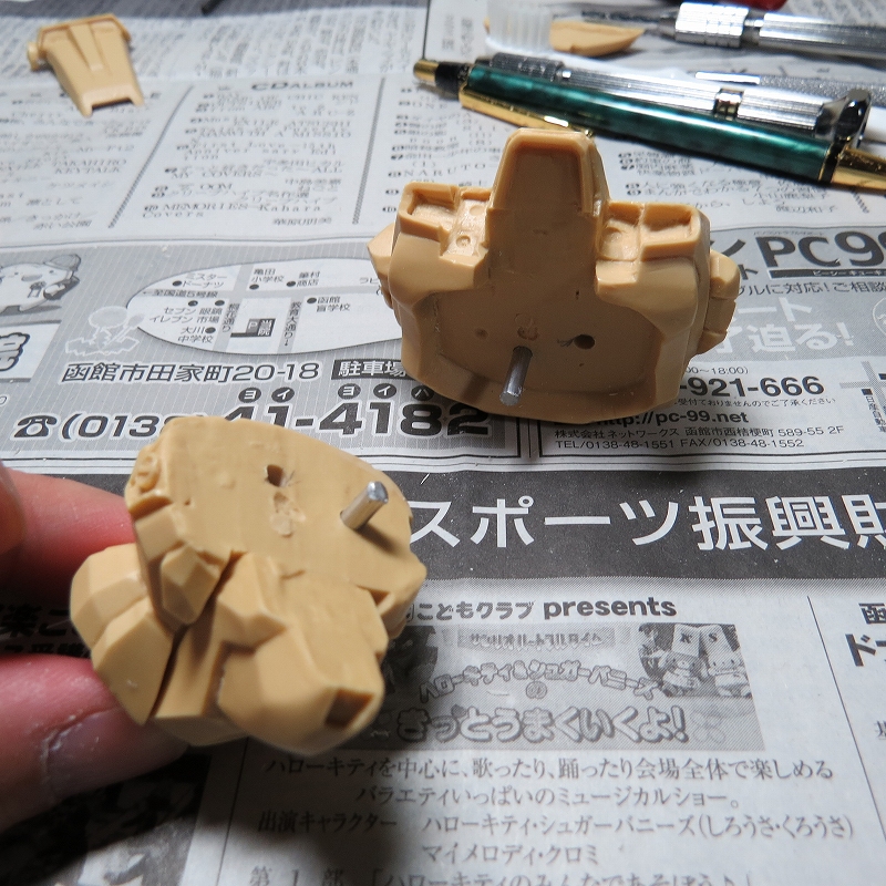 Burivary System「アルトアイゼンリーゼ ディフォルメタイプ」 BURIVARY SYSTEM アルトアイゼン・リーゼ製作記6 : クゥのふわ