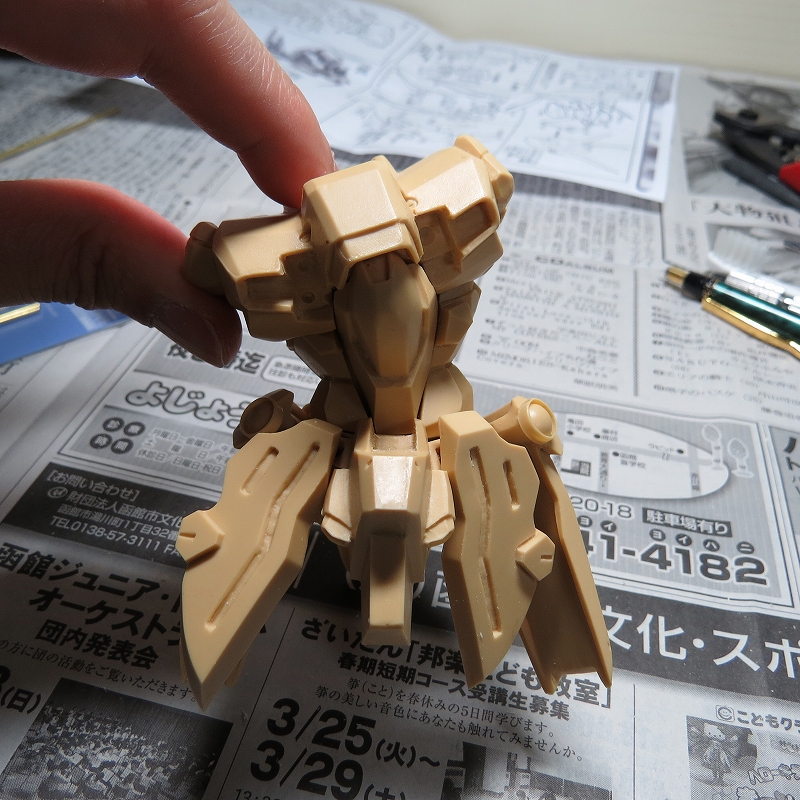 Burivary System「アルトアイゼンリーゼ ディフォルメタイプ」 BURIVARY SYSTEM アルトアイゼン・リーゼ製作記6 : クゥのふわ