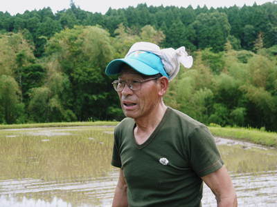 菊池水源棚田米 三日月形の田んぼを匠の田植え!その3_a0254656_17191633.jpg