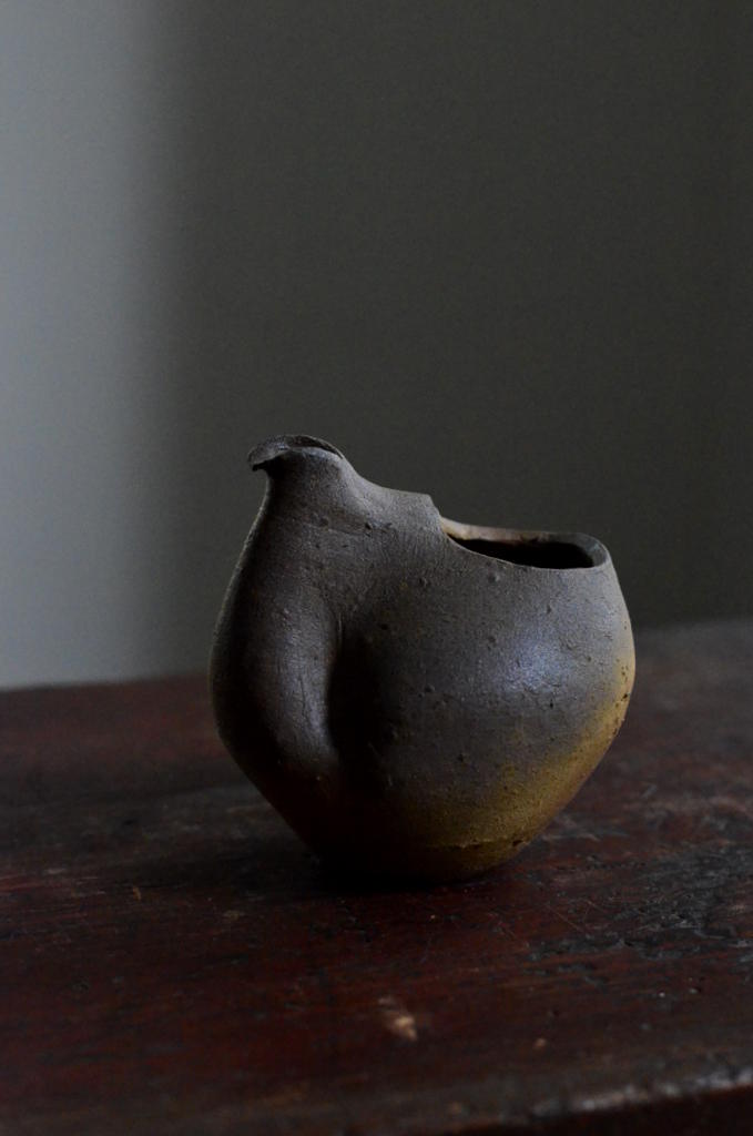 「野口悦士展 おいしい焼締め」 注器・酒器_d0087761_23263324.jpg