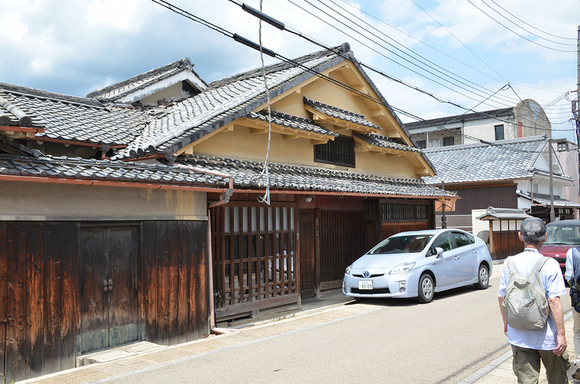 古材文化の会　永井規男先生と歩く―亀岡城下町と摂丹型民家を訪ねる―_e0164563_8471860.jpg