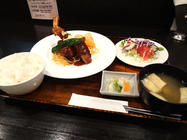 金沢（長町・せせらぎ通り）：洋食屋 RYOでランチ_b0089578_13023207.jpg