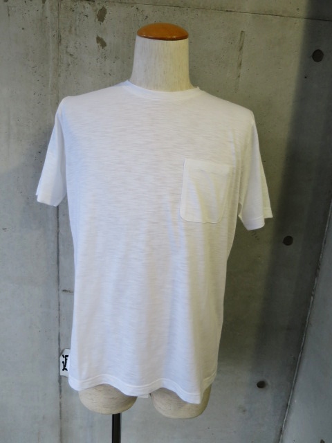 Traditional Weather Wear ・・・ MELANGE Pocket SOLID TEE 必須!の1枚_d0152280_1937296.jpg