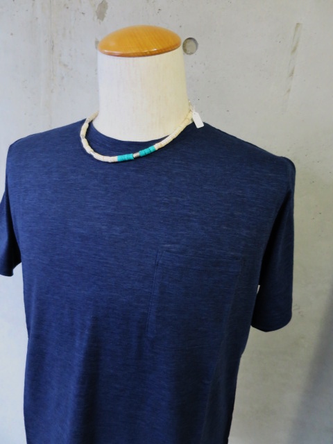 Traditional Weather Wear ・・・ MELANGE Pocket SOLID TEE 必須!の1枚_d0152280_19401462.jpg