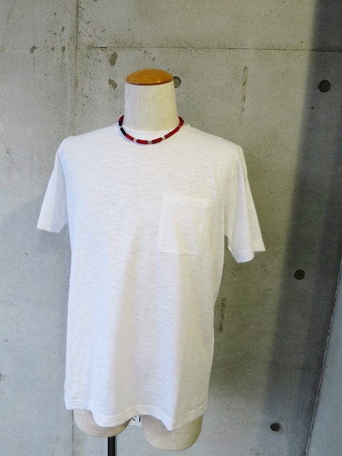 Traditional Weather Wear ・・・ MELANGE Pocket SOLID TEE 必須!の1枚_d0152280_1941133.jpg