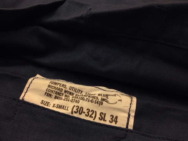 6月11日(水)大阪店ミッドウエスト入荷!!#4U.S.Navy編!!50\'sネイビーシャンブレー&GoodItems!(大阪アメ村店)_c0078587_061139.jpg