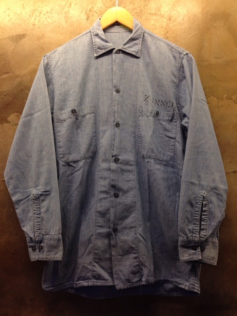 6月11日(水)大阪店ミッドウエスト入荷!!#4U.S.Navy編!!50\'sネイビーシャンブレー&GoodItems!(大阪アメ村店)_c0078587_084899.jpg