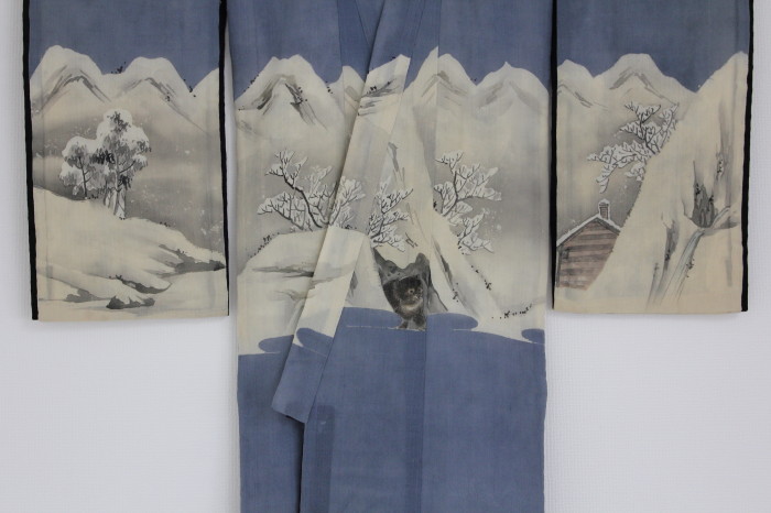 古布　木綿　縮緬　子供着物　Cotton Kids Japanese antique textile_c0325097_21111591.jpg