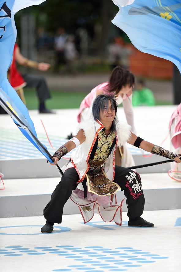 YOSAKOIソーラン祭り「よさこい炎舞連『神陽～Sin～』」_f0184198_20121954.jpg